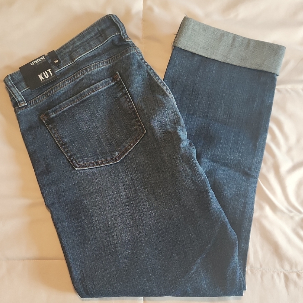 Kut from the Kloth Catherine Boyfriend Jean- NWT!